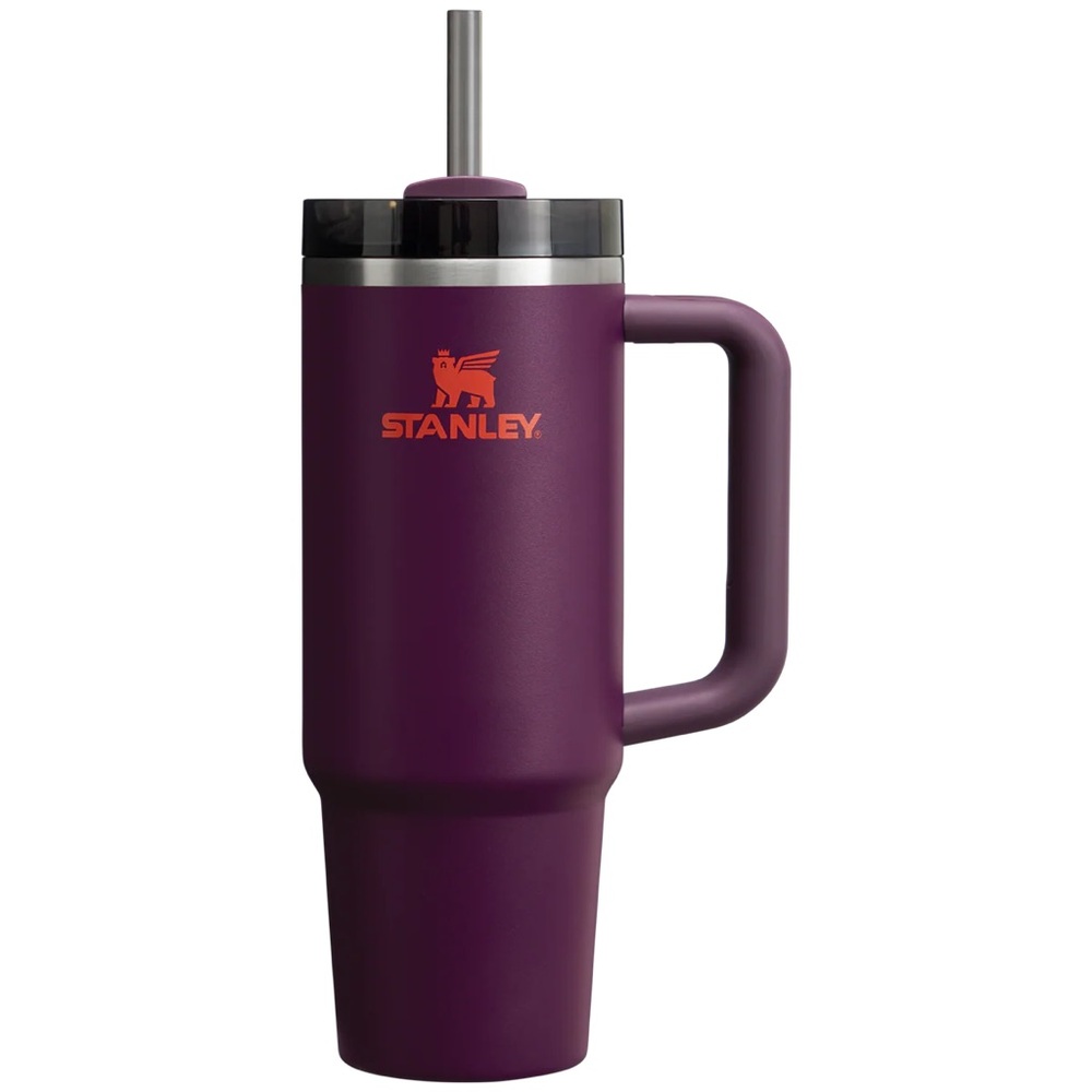 Stanley Deep Purple Travel Mug with Straw